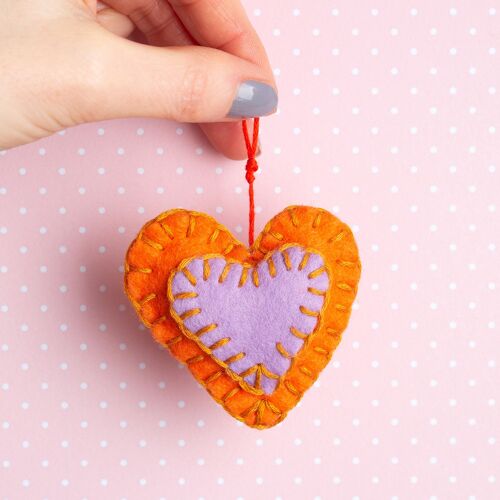 Handful of Hearts Felt Craft Kit