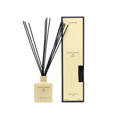 Premium Reed Diffuser 100ml. Black Orchid & Lily
