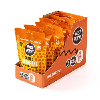 Noisy Snacks Pois Chiches Enrobés Chip Shop Curry 7x100g 3