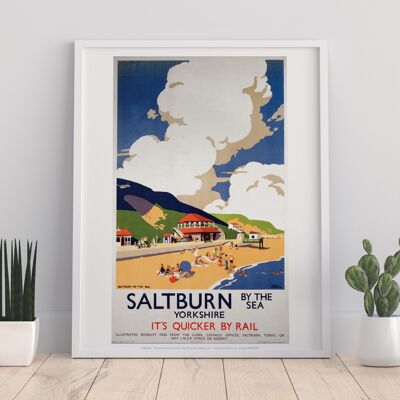 Saltburn By The Sea - 11X14” Premium Art Print