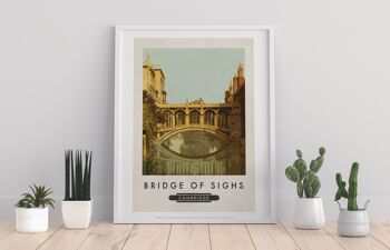 Pont des signes, Cambridge - 11X14" Premium Art Print