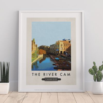 El río Cam, Cambridge - 11X14" Premium Art Print
