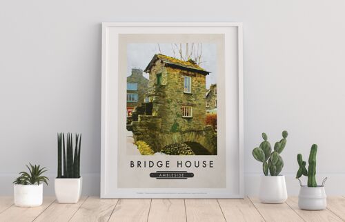Bridge House, Ambleside - 11X14” Premium Art Print