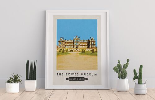 The Bowes Museum, County Durham - 11X14” Premium Art Print