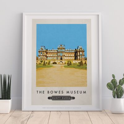 The Bowes Museum, County Durham - 11X14” Premium Art Print