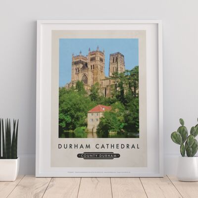 Durham Cathedral, County Durham - 11X14” Premium Art Print