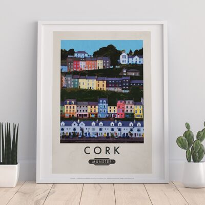 Cork, Munster - Stampa artistica premium 11 x 14".