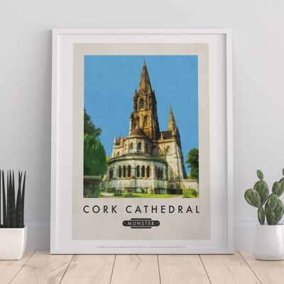 Cork Cathedral, Munster - 11X14” Premium Art Print