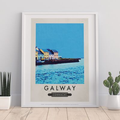 Galway, Connacht - Impresión de arte premium de 11X14"