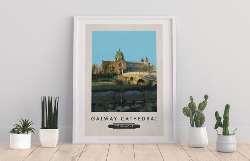 Galway Cathedral, Connacht - 11X14” Premium Art Print