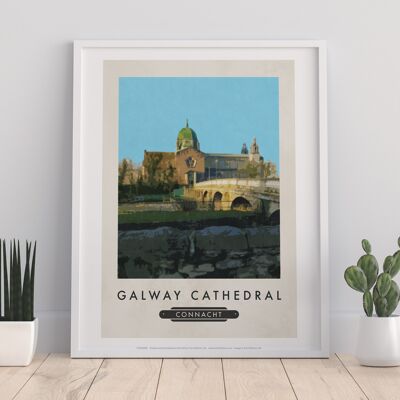 Catedral de Galway, Connacht - 11X14" Premium Art Print