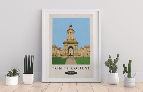 Trinity College, Dublin - 11X14” Premium Art Print