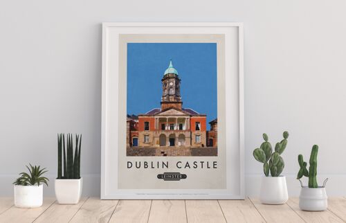 Dublin Castle, Leinster - 11X14” Premium Art Print