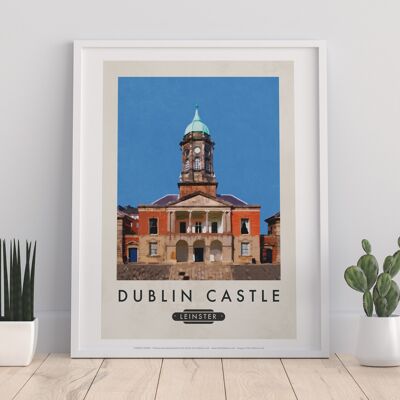 Castillo de Dublín, Leinster - 11X14" Premium Art Print