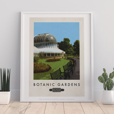 Jardines Botánicos, Belfast - 11X14" Premium Art Print