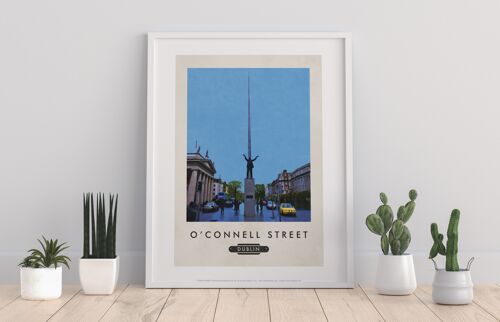 O'Connell Street, Dublin - 11X14” Premium Art Print