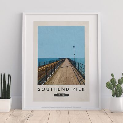 Jetée de Southend, Essex - 11X14" Premium Art Print