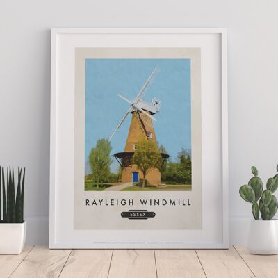 Moulin à vent de Rayleigh, Essex - 11X14" Premium Art Print