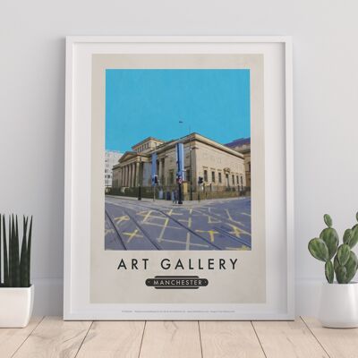Galleria d'arte, Manchester - Stampa d'arte premium 11 x 14".