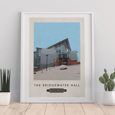 The Bridgewater Hall, Manchester - 11X14" Premium Art Print