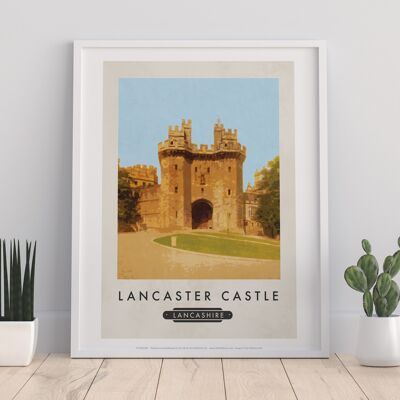 Castillo de Lancaster, Lancashire - 11X14" Premium Art Print
