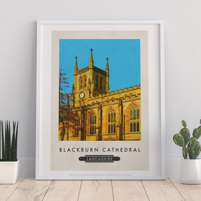 Kathedrale von Blakcburn, Lancashire – 11 x 14 Zoll Premium-Kunstdruck
