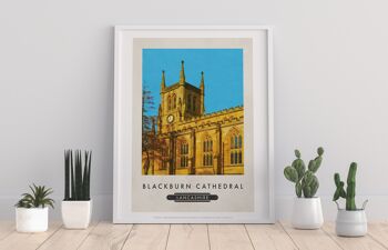 Cathédrale de Blakcburn, Lancashire - 11X14" Premium Art Print