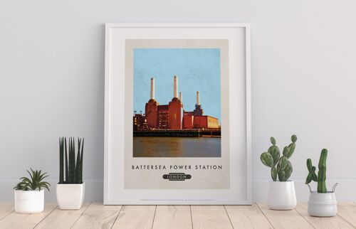 Battersea Power Station, London - 11X14” Premium Art Print