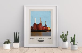 Battersea Power Station, Londres - 11X14" Premium Art Print