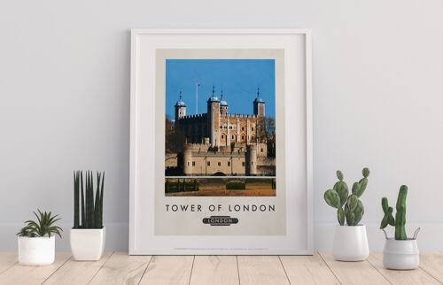 Tower Of London, London - 11X14” Premium Art Print