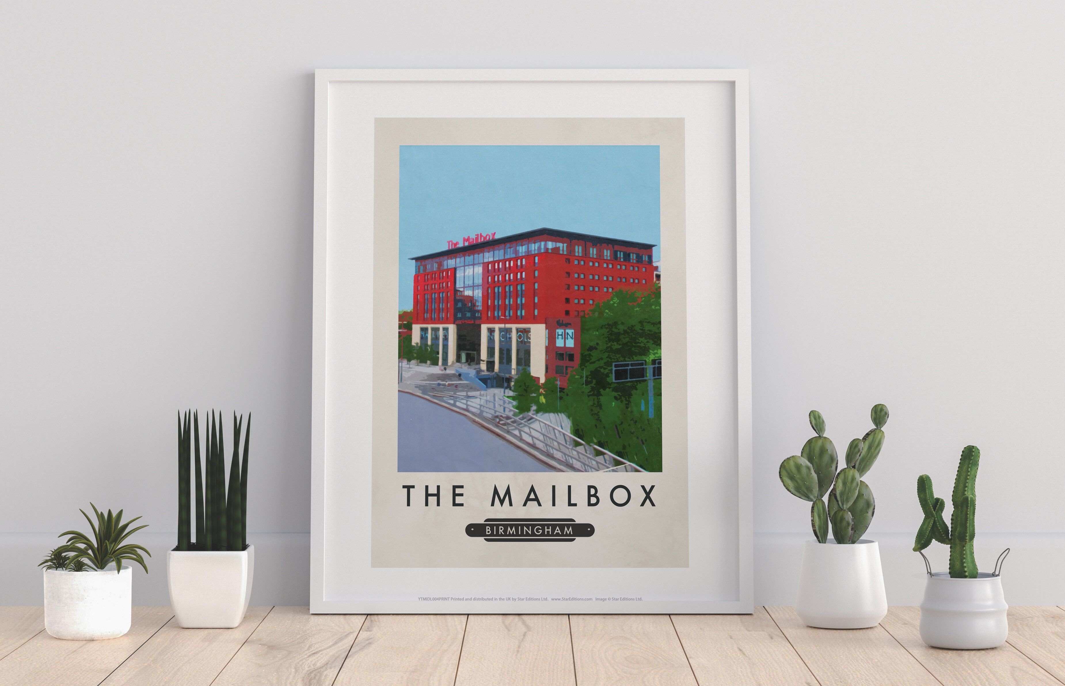 The Mailbox, Birmingham - Stampa artistica premium 11X14".
