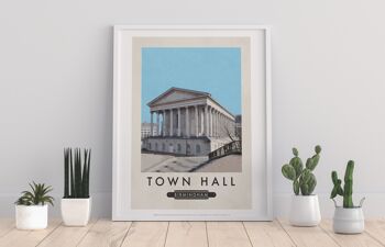 Hôtel de ville, Birmingham - 11X14" Premium Art Print