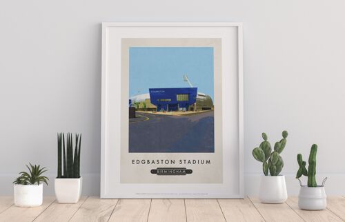 Edgbaston Stadiun, Birmingham - 11X14” Premium Art Print