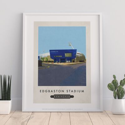 Edgbaston Stadiun, Birmingham - 11X14" Premium Art Print