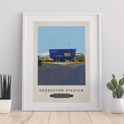 Edgbaston Stadiun, Birmingham - 11X14” Premium Art Print