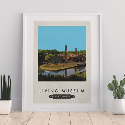 Living Museum, Black Country - Stampa d'arte premium 11 x 14".