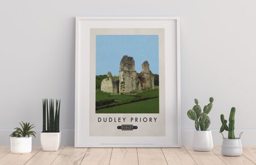 Dudley Priory, Dudley - 11X14” Premium Art Print