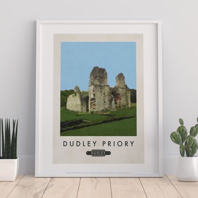 Dudley Priory, Dudley - 11X14” Premium Art Print