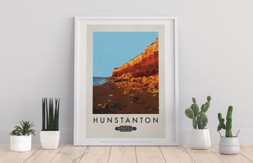 Hunstanton, Nofolk - 11X14” Premium Art Print