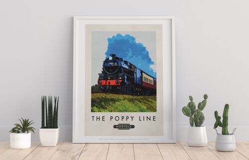 The Poppy Line, Norfolk - 11X14” Premium Art Print