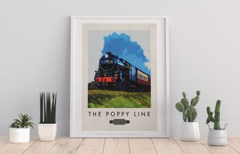 La ligne de pavot, Norfolk - 11X14" Premium Art Print