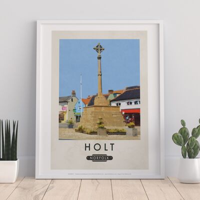 Holt, Norfolk - Impresión de arte premium de 11X14"