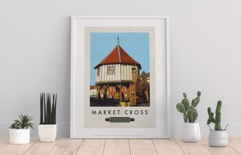 Croix du marché, Wymondham - 11X14" Premium Art Print