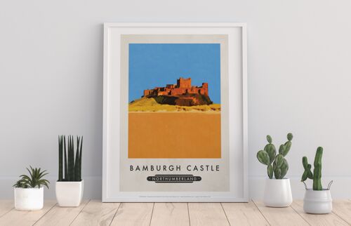 Barburgh Castle, Nothumberland - 11X14” Premium Art Print