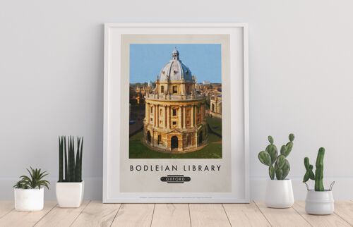 Bodleian Library, Oxford - 11X14” Premium Art Print