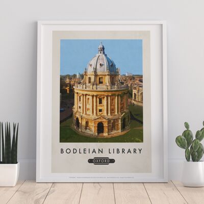 Bodleian Library, Oxford - 11X14” Premium Art Print