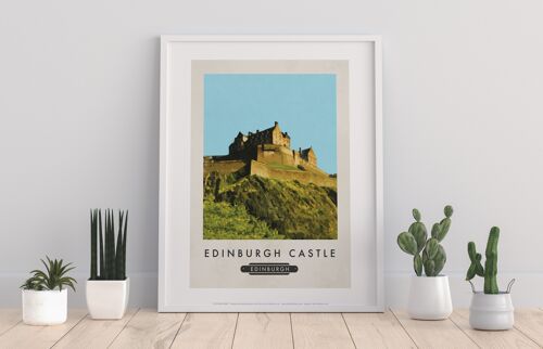 Edinburgh Castle, Edinburgh - 11X14” Premium Art Print