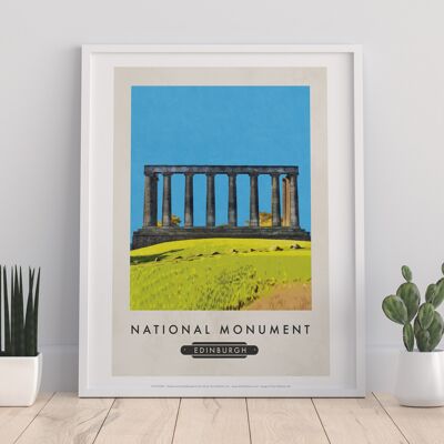 National Monument, Edimburgo - 11 x 14" stampa d'arte premium