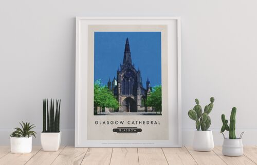 Glasgow Cathedral, Glasgow - 11X14” Premium Art Print