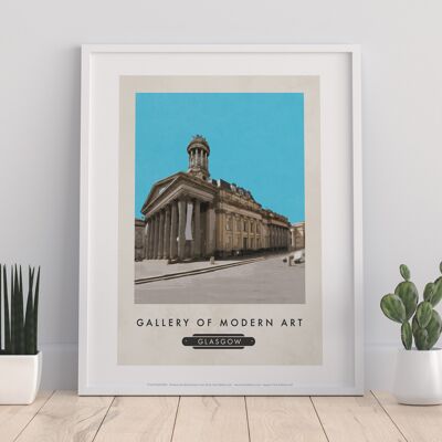 Gallery of Modern Art, Glasgow – Premium-Kunstdruck im Format 11 x 14 Zoll